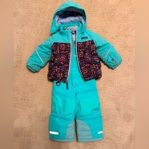 Patagonia 2T Snow Suit separates